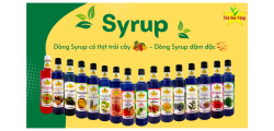 Syrup có thịt trái cây