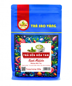 MATCHA SỮA HOÀ TAN - GÓI 500G